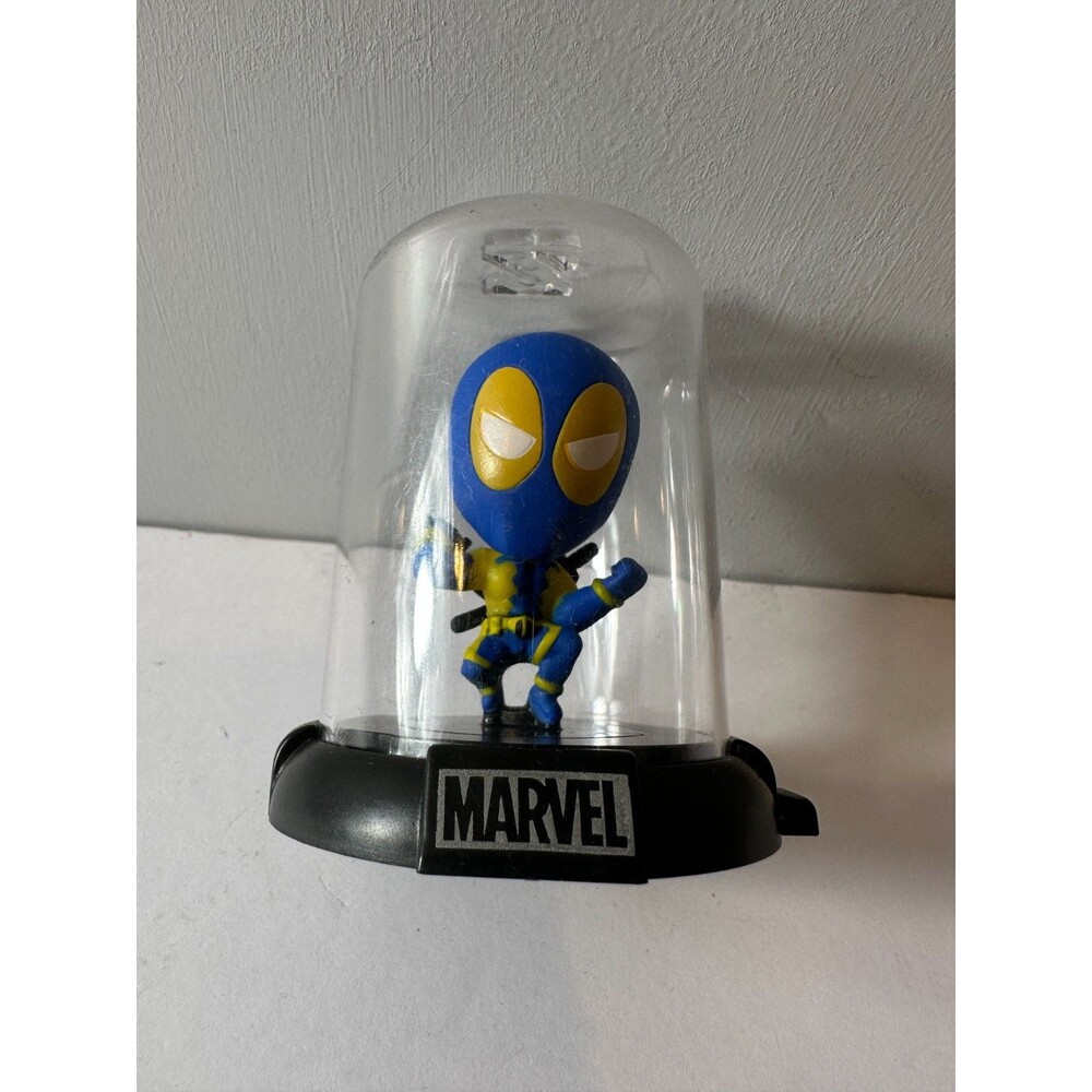 5 Deadpool Figures, Marvel Mini Domez Domes, , Zag Toys Lot
